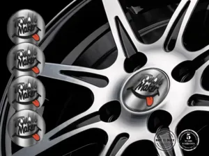 Wheel Badge Logo Limited Sport Racing Dome